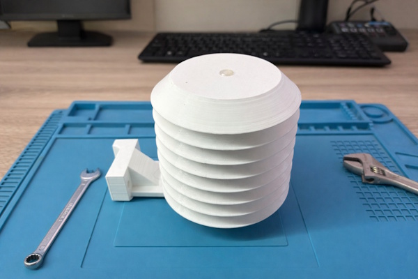 Radiation shield weerstation behuizing - 3D print PETG