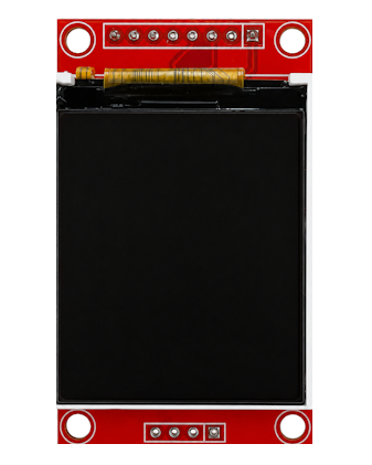 1.8 inch TFT LCD display met ST7735S driver