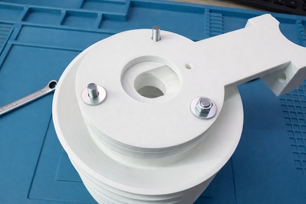 Radiation shield montage foto 2